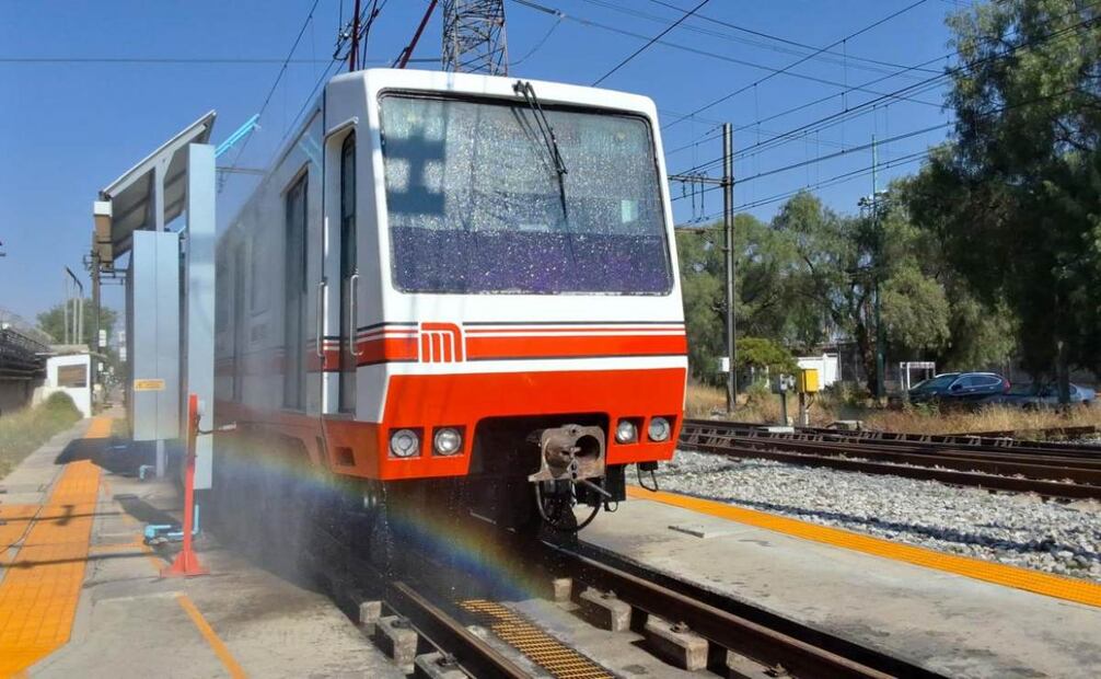 Convoyes del STC en talleres (29/01/2025). Foto: Especial