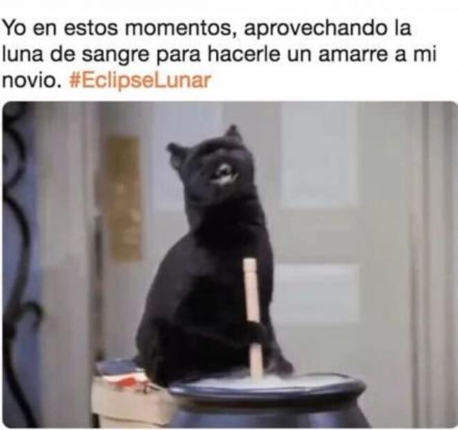 Los mejores memes que dejó el Eclipse Lunar