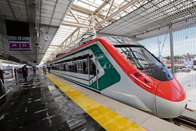 Alistan convoyes para arranque del Tren Interurbano 