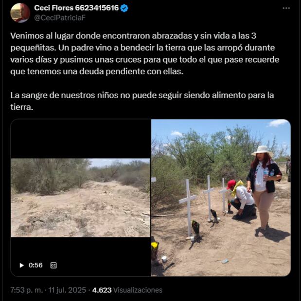 Caci Flores comparte acciones en redes sociales (12/07/2025). Foto: Captura de pantalla