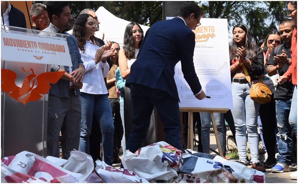 Chertorivski respalda propuesta de Movimiento Ciudadano. Foto: Especial