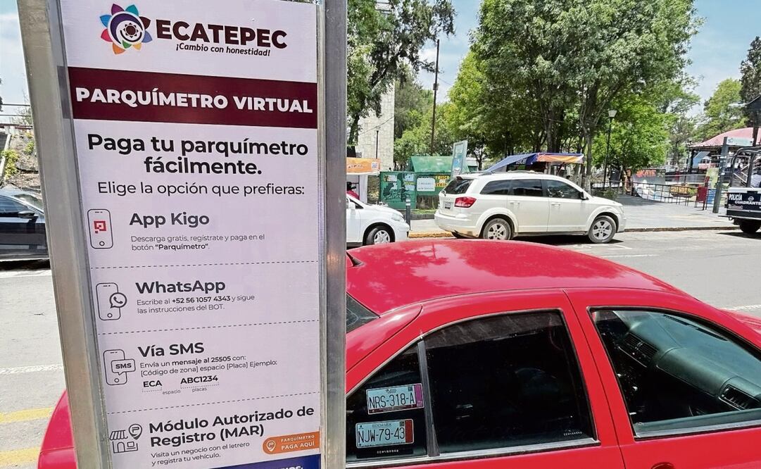 Los mil cajones de estacionamiento con parquímetro operarán de 8:00 a 20:00 horas de lunes a sábado. Foto: Especial