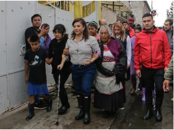 90% de casas afectadas en Xochimilco y Milpa Alta ya han sido atendidas: Clara Brugada; trabajan en proyecto para evitar inundaciones