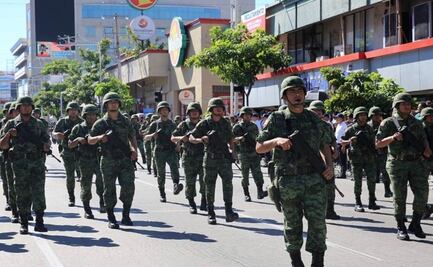Realizan desfile militar en Culiacán a un mes de la detención de Ovidio Guzmán