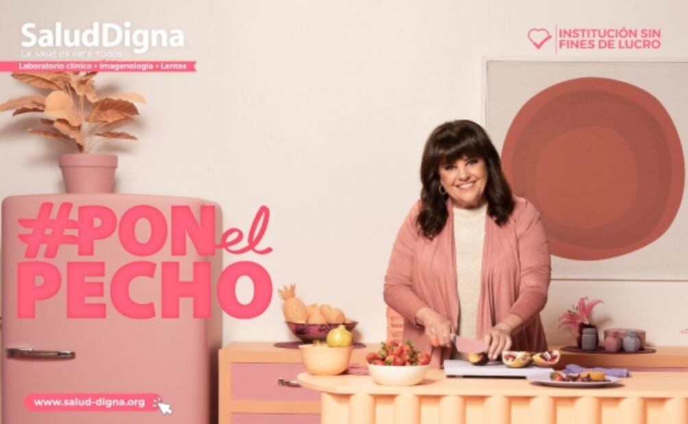 Lanzan campaña #PonElPecho para prevenir cáncer de mama