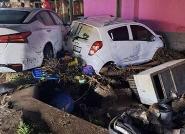Ruptura de presa Las Golondrinas inundó viviendas y negocios en Ocampo,Guanajuato; reportan una persona lesionada