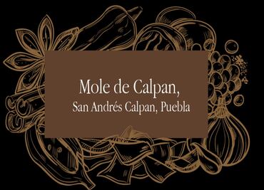 Mole de Calpan, finalista del concurso A qué sabe la Patria