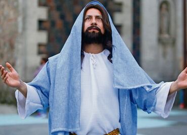 Jesús tiene rostro chilango; Leobardo relata lo que representa interpretar al nazareno por quinta vez en Cuajimalpa