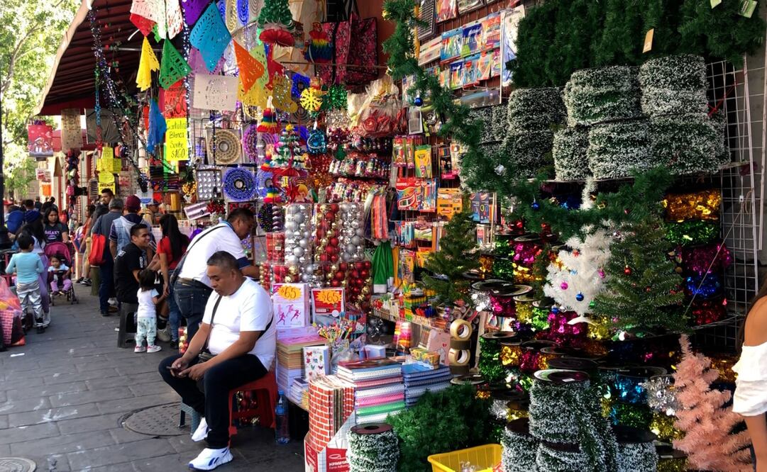 La Navidad ya llegó a la CDMX. Foto: Atenea Campuzano / EL UNIVERSAL
