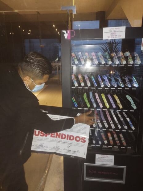 Suspenden máquinas expendedoras de vapeadores en Huixquilucan y Metepec