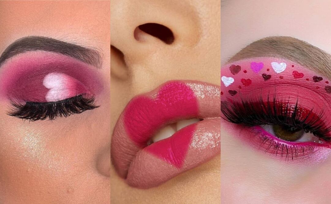 Maquillaje para San Valentín. Foto: Instagram