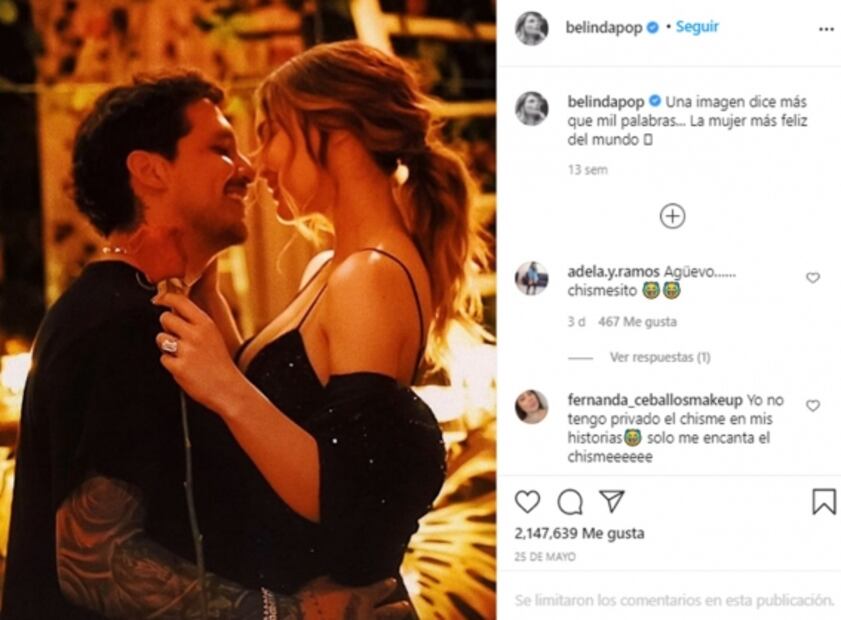 Esto es lo que dice un experto sobre la pareja del momento Belinda-Nodal