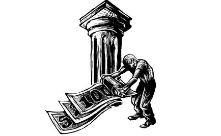 Billetes de 100, de 200, de 500 pesos