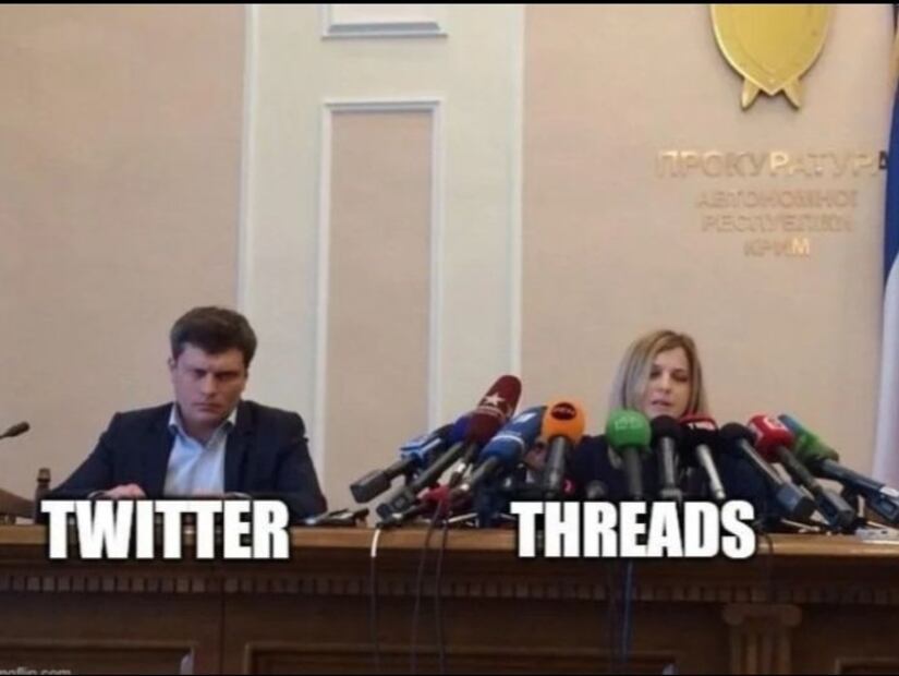 Usuarios de redes sociales se han encargado de ejemplificar con memes la pelea actual entre ambas redes. Foto: Especial