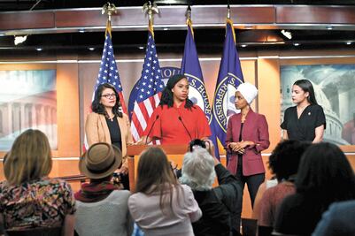 Congresistas desafían al “racista” Trump