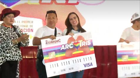 Inicia entrega de Tarjeta Arcoiris a población LGBTTTQ+ en Ecatepec, recibirán 10 mil pesos anuales