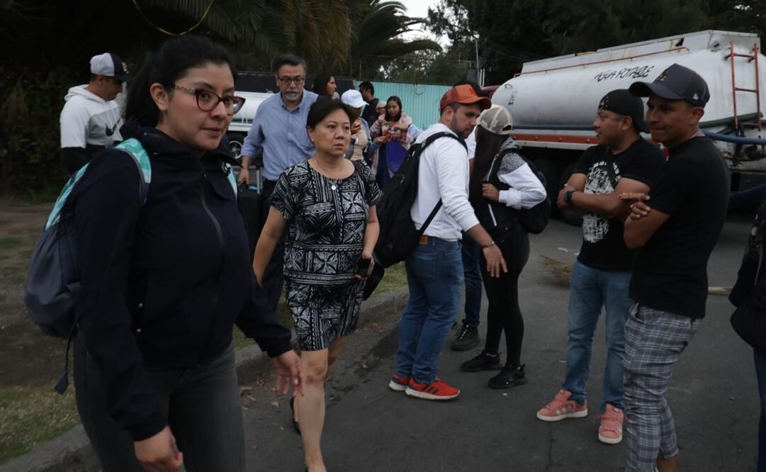 La entrenadora Ma Jin fue víctima del bloqueo de los trabajadores del poder judicial FOTO: CARLOS MEJÍA - EL UNIVERSAL