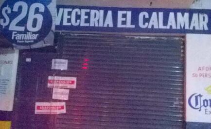 Clausuran 10 bares en Bochil, Chiapas