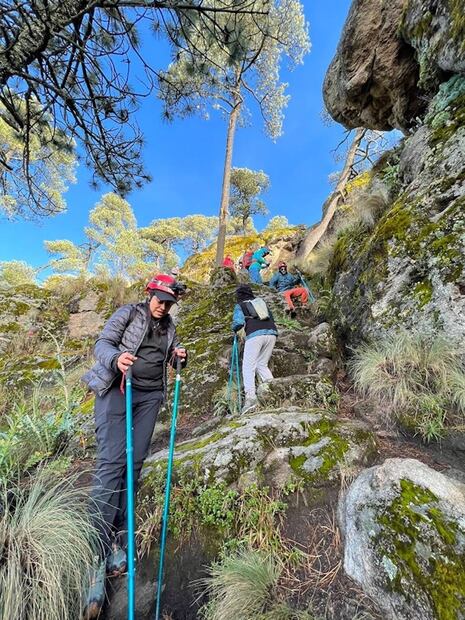 Ruta escarpada del Monte Tláloc