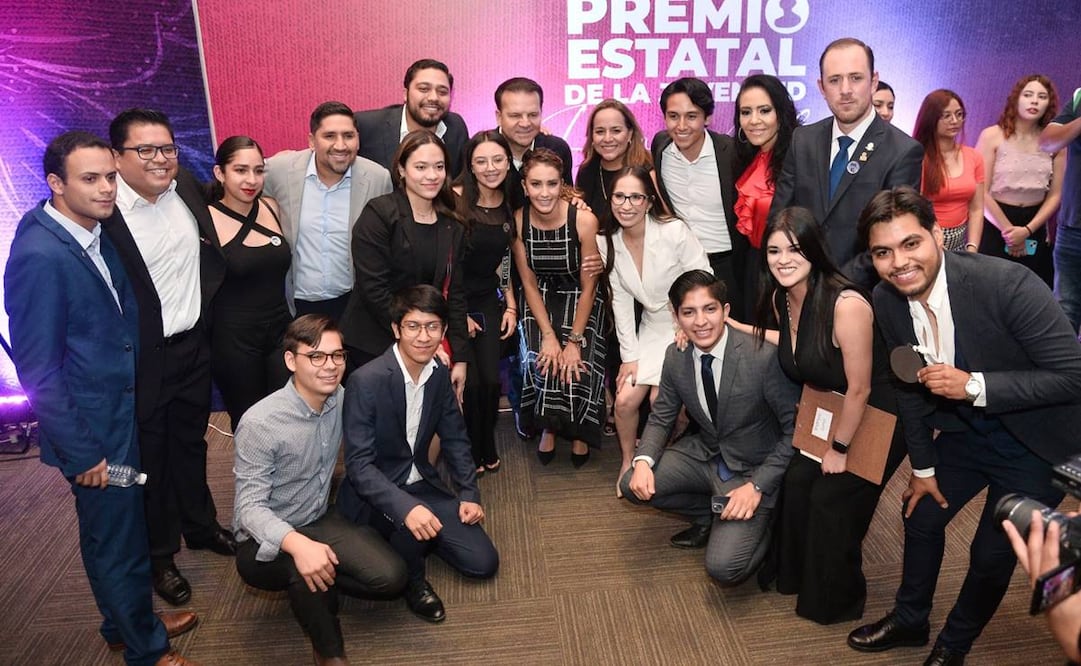 Durango entrega el Premio Estatal de la Juventud 2024, martes 24 de septiembre / Foto: Especial