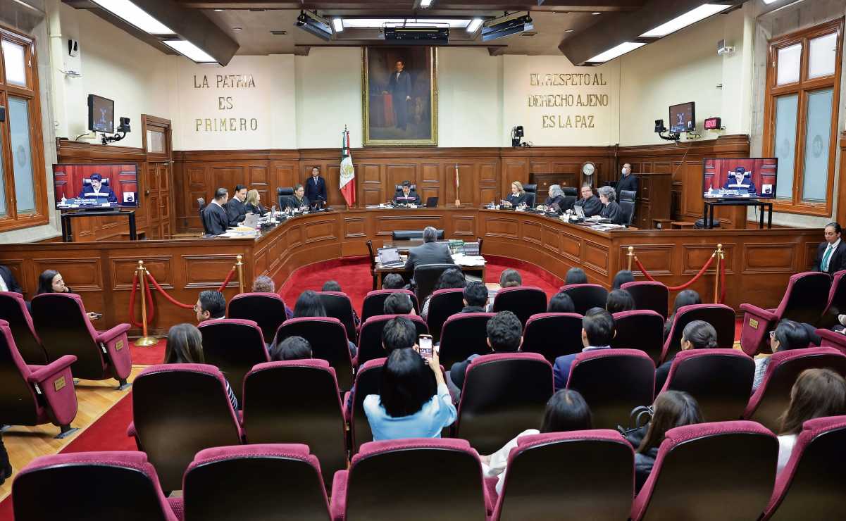 Sesion de la SCJN. Imagen ilustrativa. Foto: Especial.