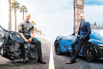 Hobbs &amp; Shaw baja la velocidad