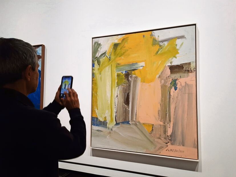 Más de 70 obras se muestran en la exposición, entre las cuales hay pintura, escultura y dibujo. Foto: Frida Juárez Bautista | El Universal
