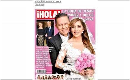 Así fue la "elegante y romántica" boda del hombre más cercano a AMLO