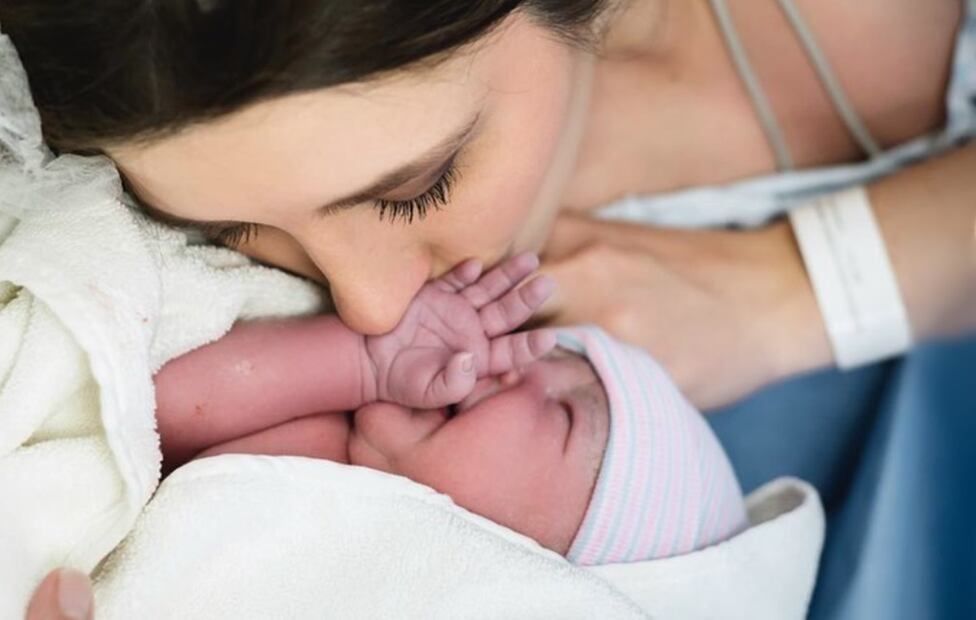 Alexa Hernández dio a luz a Nirvana el domingo 7 de enero.
Foto: Instagram