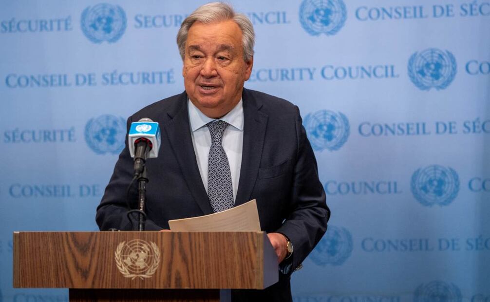 El Secretario General de las Naciones Unidas, António Guterres. Foto: EFE