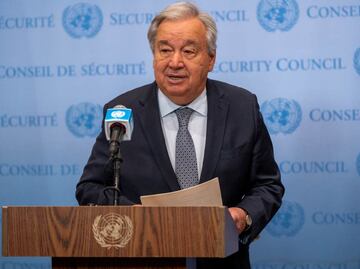 Jefe de la ONU ofrece posible misión de paz en Ucrania; alcanzar una paz justa no será fácil, afirma