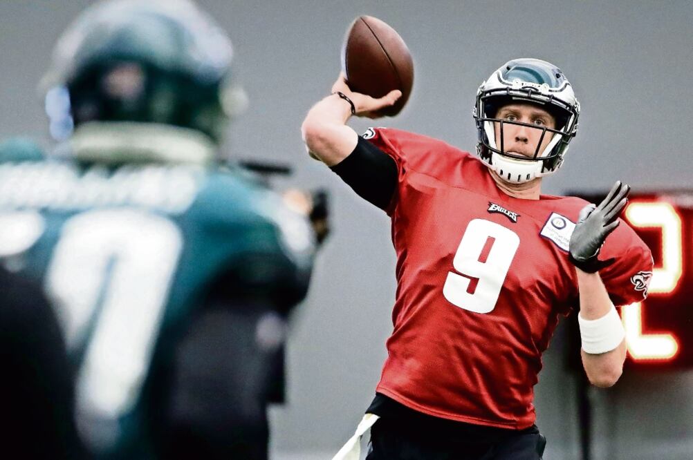 Filadelfia llega abajo en las apuestas, aunque juega como local. (MATT ROURKE. AP)