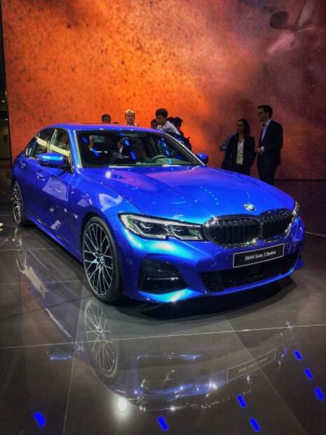 BMW presenta nueva generación del Serie 3 en París 