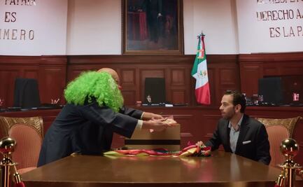 Brozo y Loret llegan a la “mudanza” de la SCJN; con tesis y chicharrón preparado analizan a los nuevos ministros