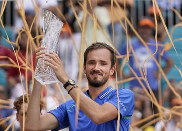 Daniil Medvedev ganó el Masters 1000 de Miami por primera vez
