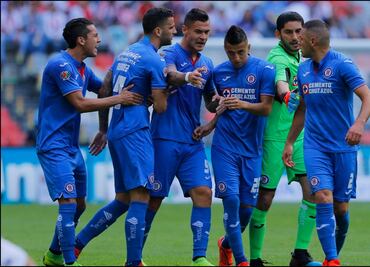 Tensión invade a jugadores de Cruz Azul