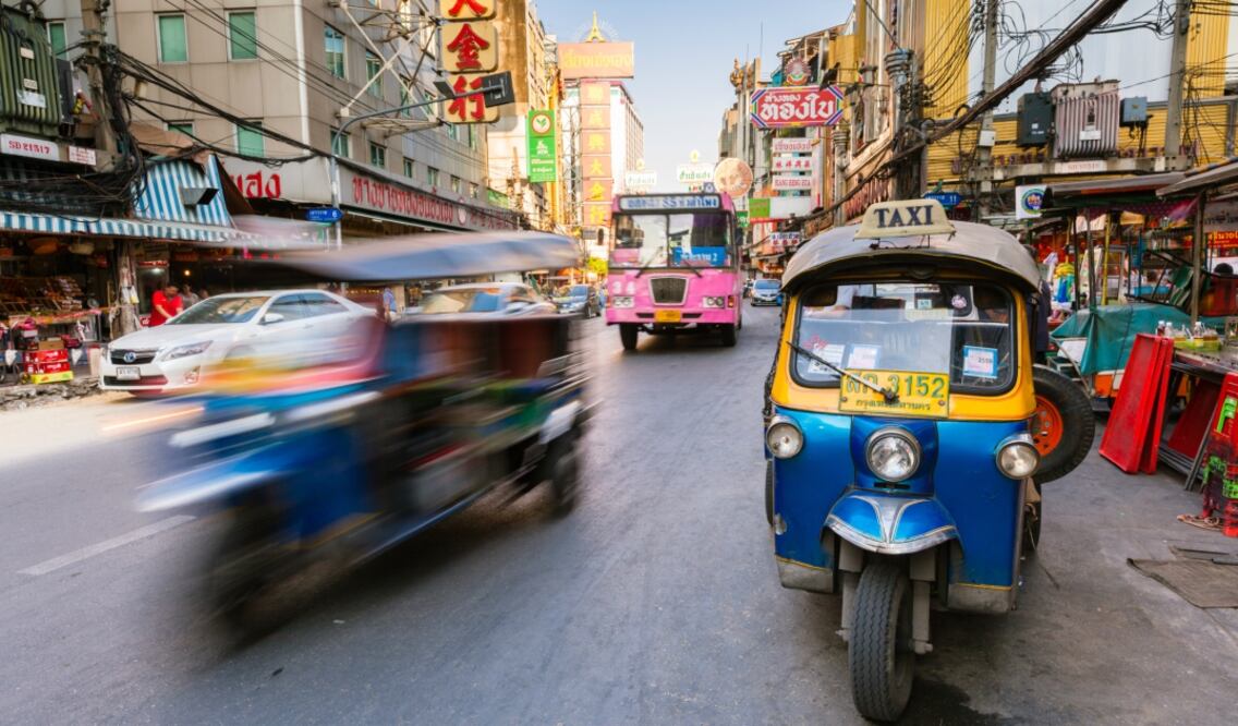 Para robar siempre hay nuevos métodos, como los viajes gratis en tuk tuk. (Foto: Elena Aleksandrovna Ermakova) 