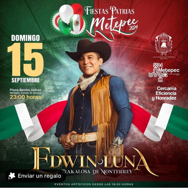 Fiestas patrias en Toluca. Foto: Especial