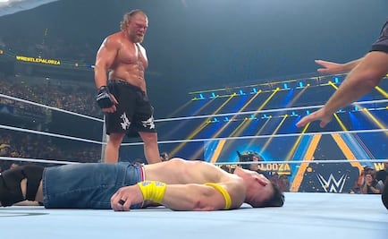 WWE: Brock Lesnar aplastó a John Cena en su último mano a mano disputado en Wrestlepalooza
