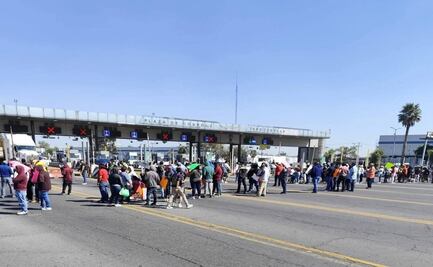 Manifestantes bloquean autopista México-Querétaro en Tepotzotlán; acusan fabricación de delitos contra 2 personas