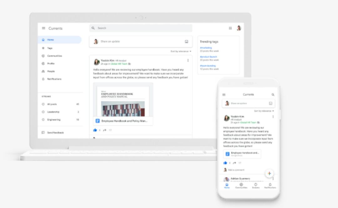Google Plus ha muerto, pero llega Currents