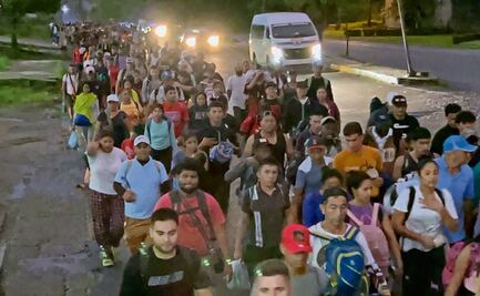 Desmantela el INM caravana migrante