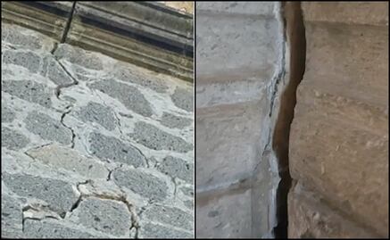 Habitantes advierten colapso de iglesia en Tlalpujahuilla, Michoacán; párroco los ignora