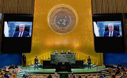 “No nos iremos”, dice Abbas; denuncia a Hamas y el antisemitismo