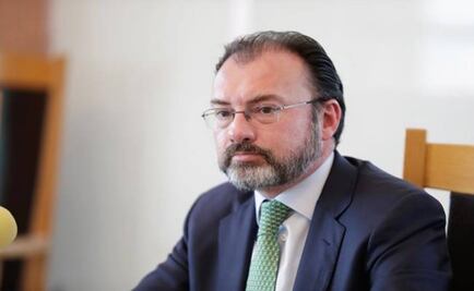 “Fake news”, dice Videgaray; niega haber reescrito discurso de Trump