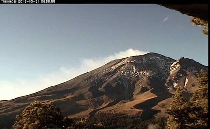 Popocatépetl continues spewing ash columns 