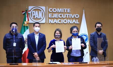 Senadora Minerva Hernández precandidata del PAN a la gubernatura de Tlaxcala