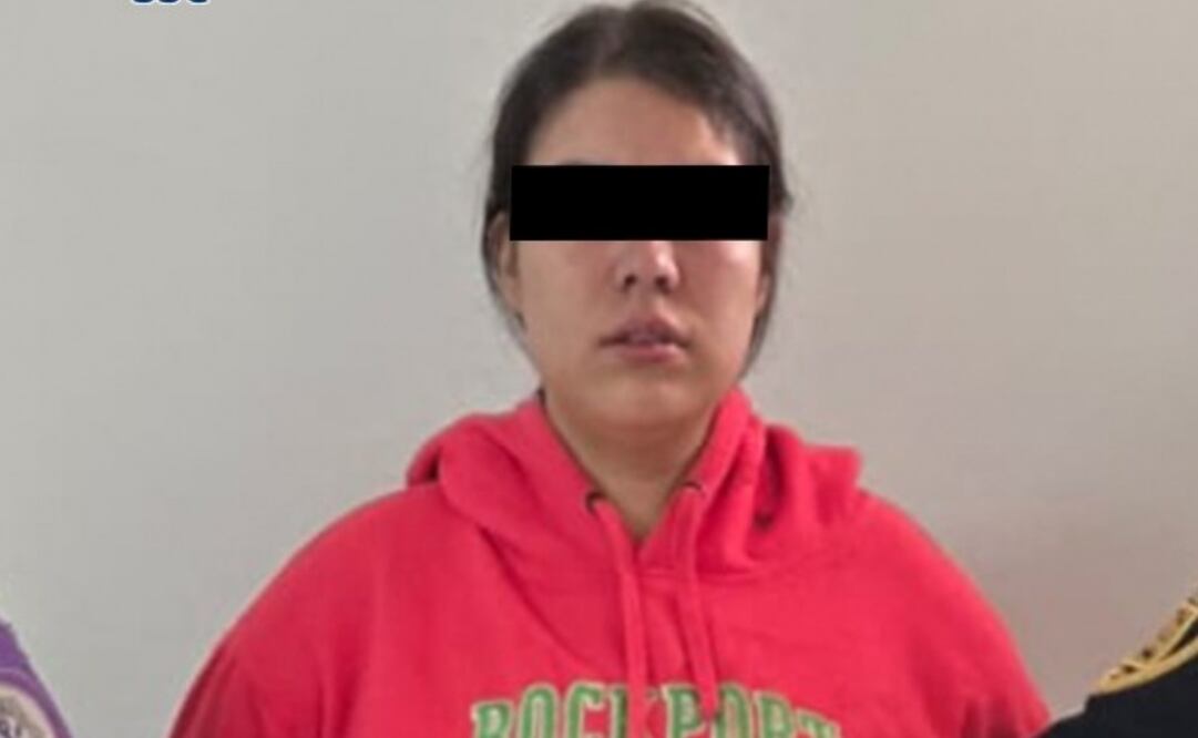 La mujer fue detenida por elementos de la Secretaria de Seguridad Ciudadana. Foto: Especiales
