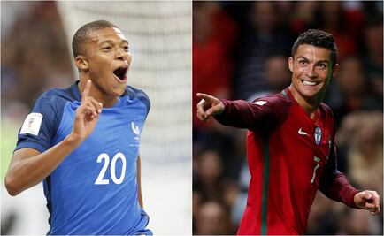Mbappe sella goleada de Francia y Cristiano firma triplete