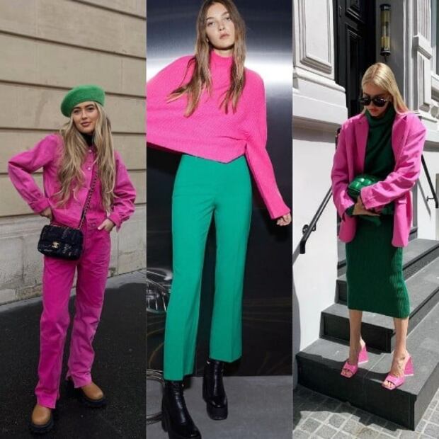 Guía infalible para combinar el rosa mexicano en tus looks de primavera